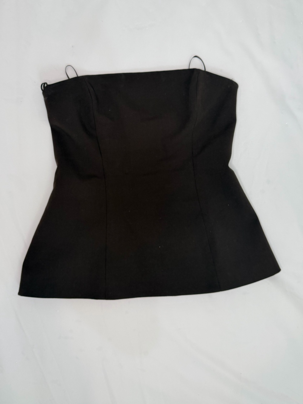 Zara Strapless Top- brown